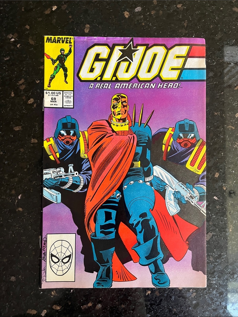 Marvel 1988  G.I. Joe Comic Book #69